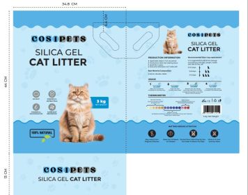 Silicone Indicator Cat Litter (Option: 1bag3kg)
