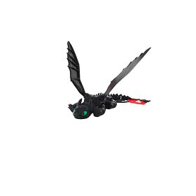 Toothless Dragon Cute Cool Design High Texture Exquisite Details Charming Appearance Dinosaur Fans Collectible Home Decorations (Color: Black)